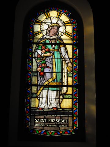 Fájl:Imre templom ablak Erzsebet.jpg